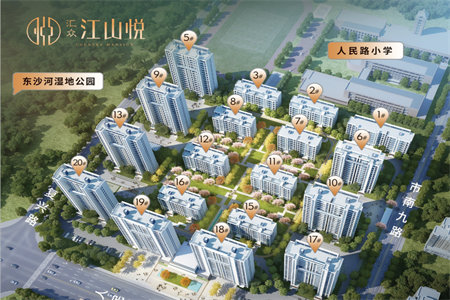 白佛山附近观天下3室2厅2卫128万135m2精装修未住出售